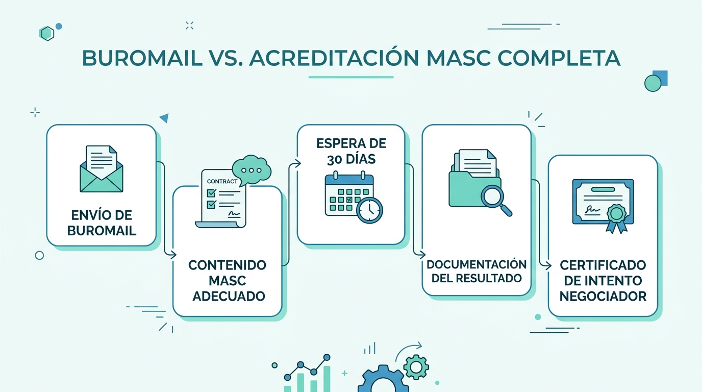 Buromail vs. Acreditación MASC Completa