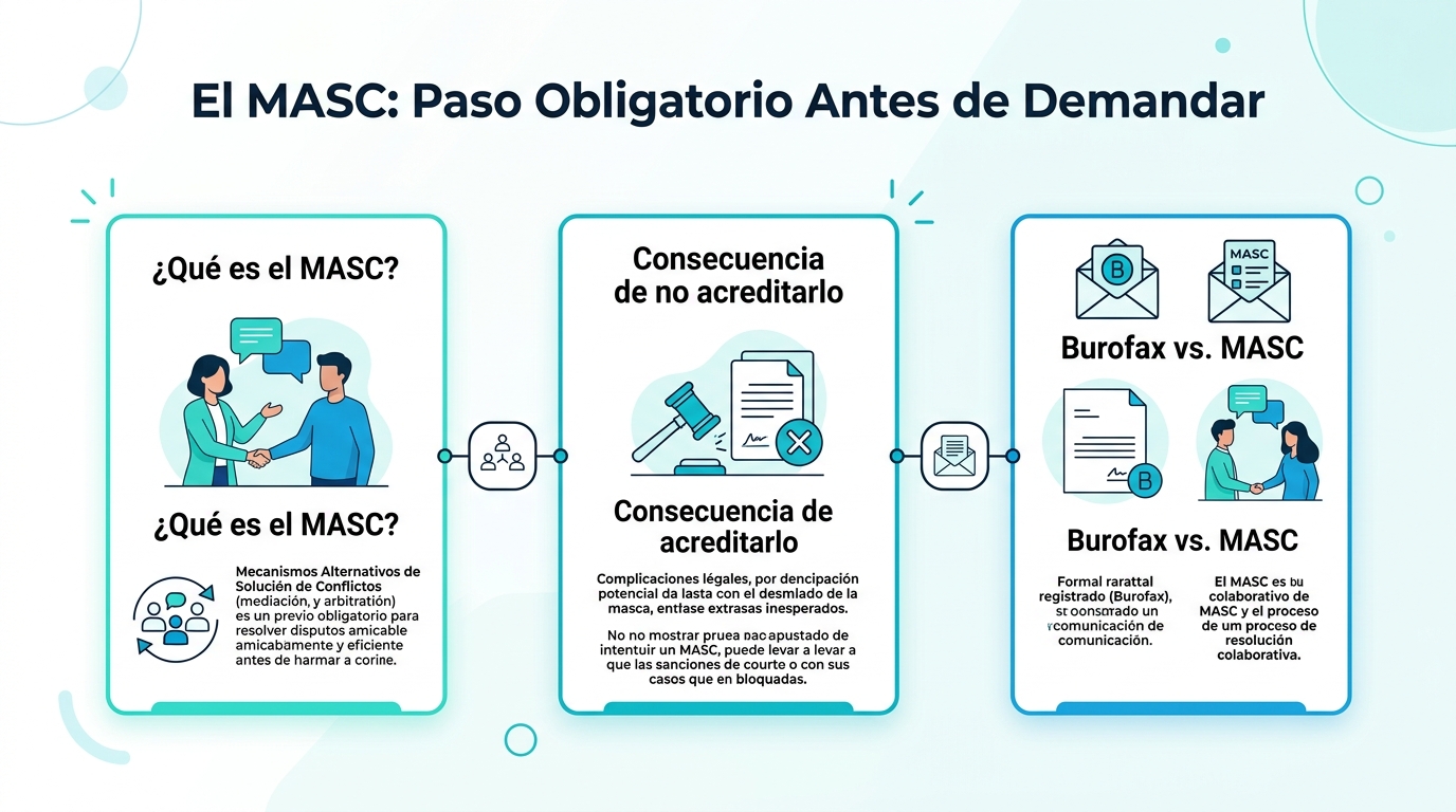 El MASC: Paso Obligatorio Antes de Demandar