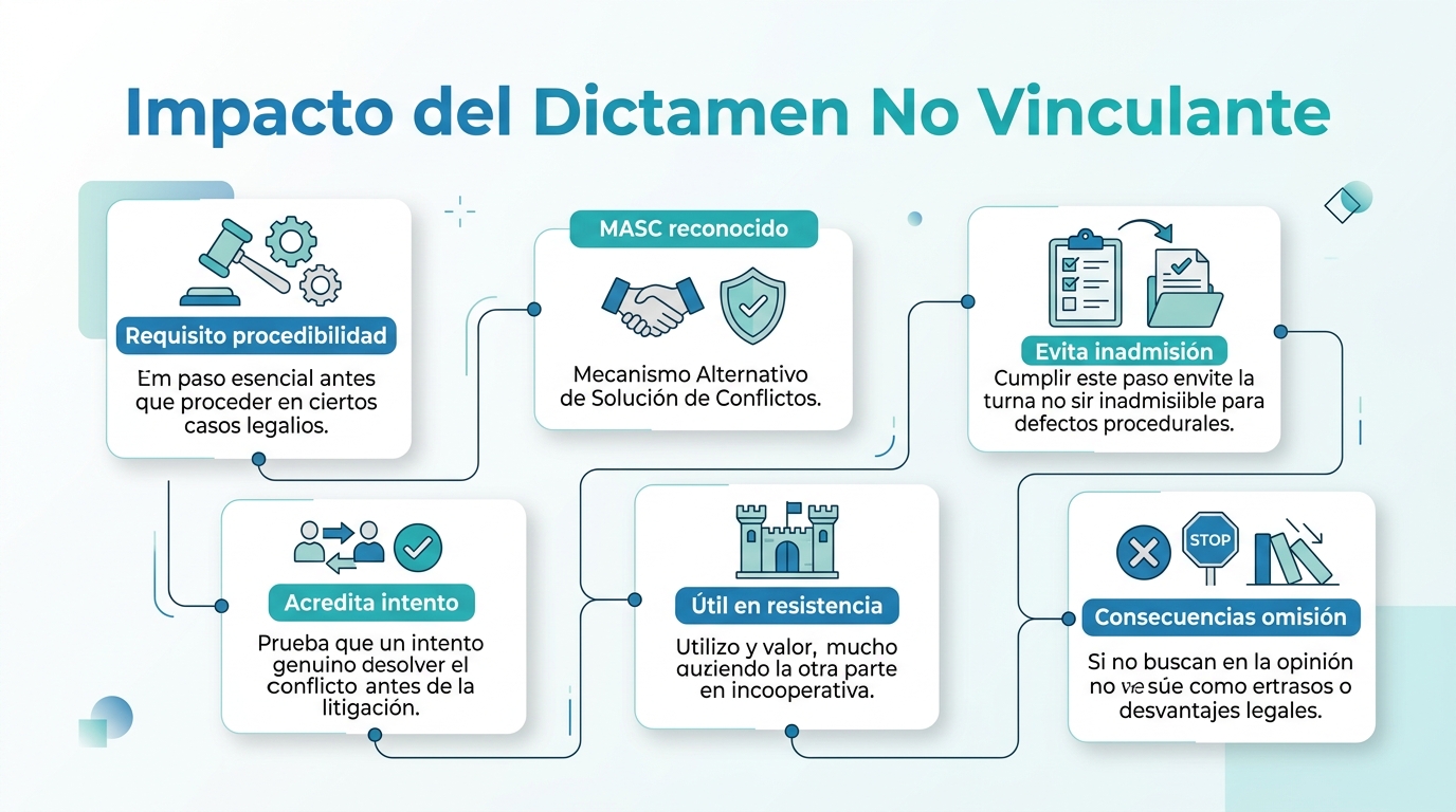 Impacto del Dictamen No Vinculante