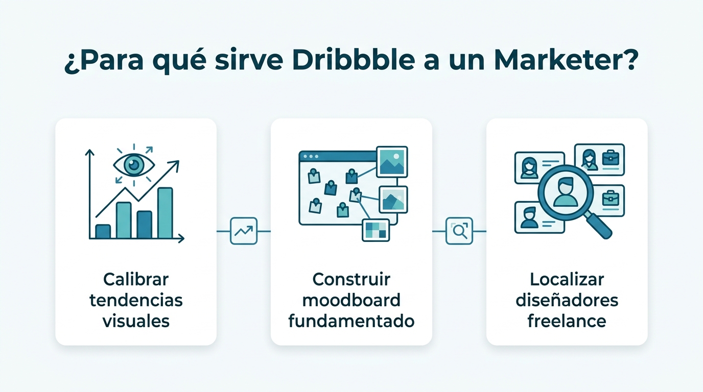 ¿Para qué sirve Dribbble a un Marketer?